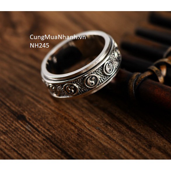 Nhẫn Bát Quái Xoay - NH245