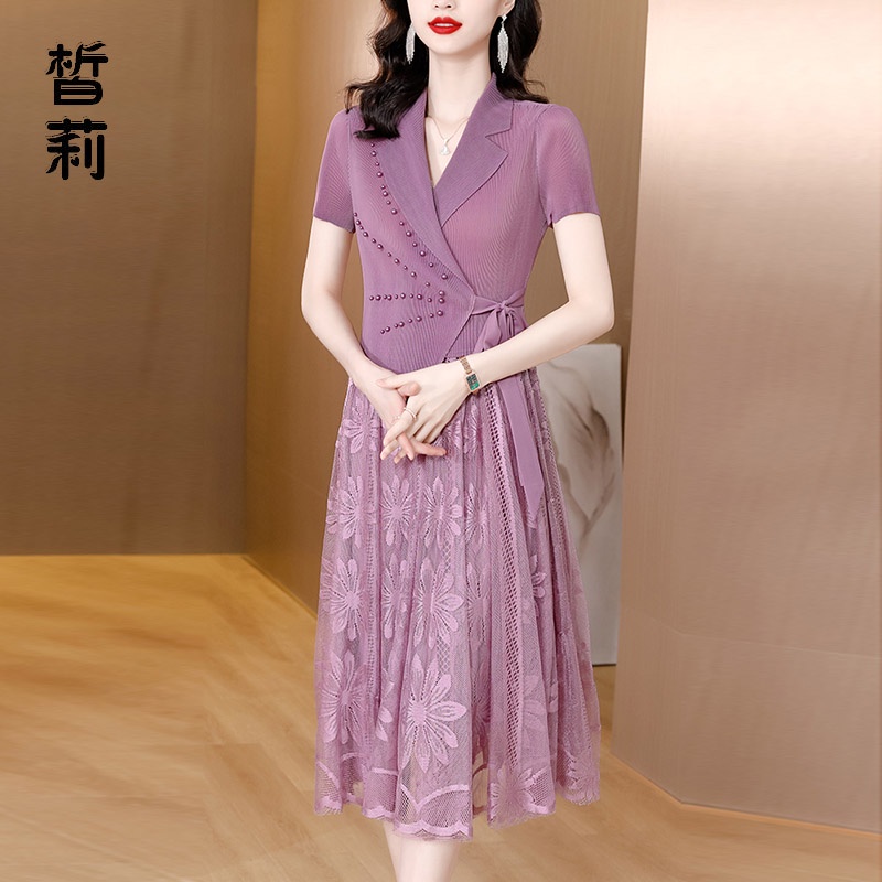 Đầm Ren Cao Cấp Phong Cách Phương Tây Thời Trang Mùa HèDành Cho Nữ