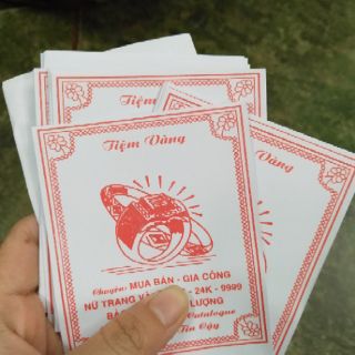 1 sấp tờ giấy đựng bạc/vàng