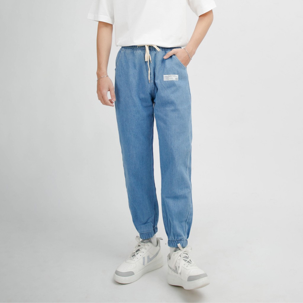 Quần Jean Jogger Nam MANDO Vải Bò Cao Cấp Họa Tiết Hình Mặt Cười Form Baggy Rộng Basic Unisex Thời Trang Hàn Quốc QJN042 | BigBuy360 - bigbuy360.vn