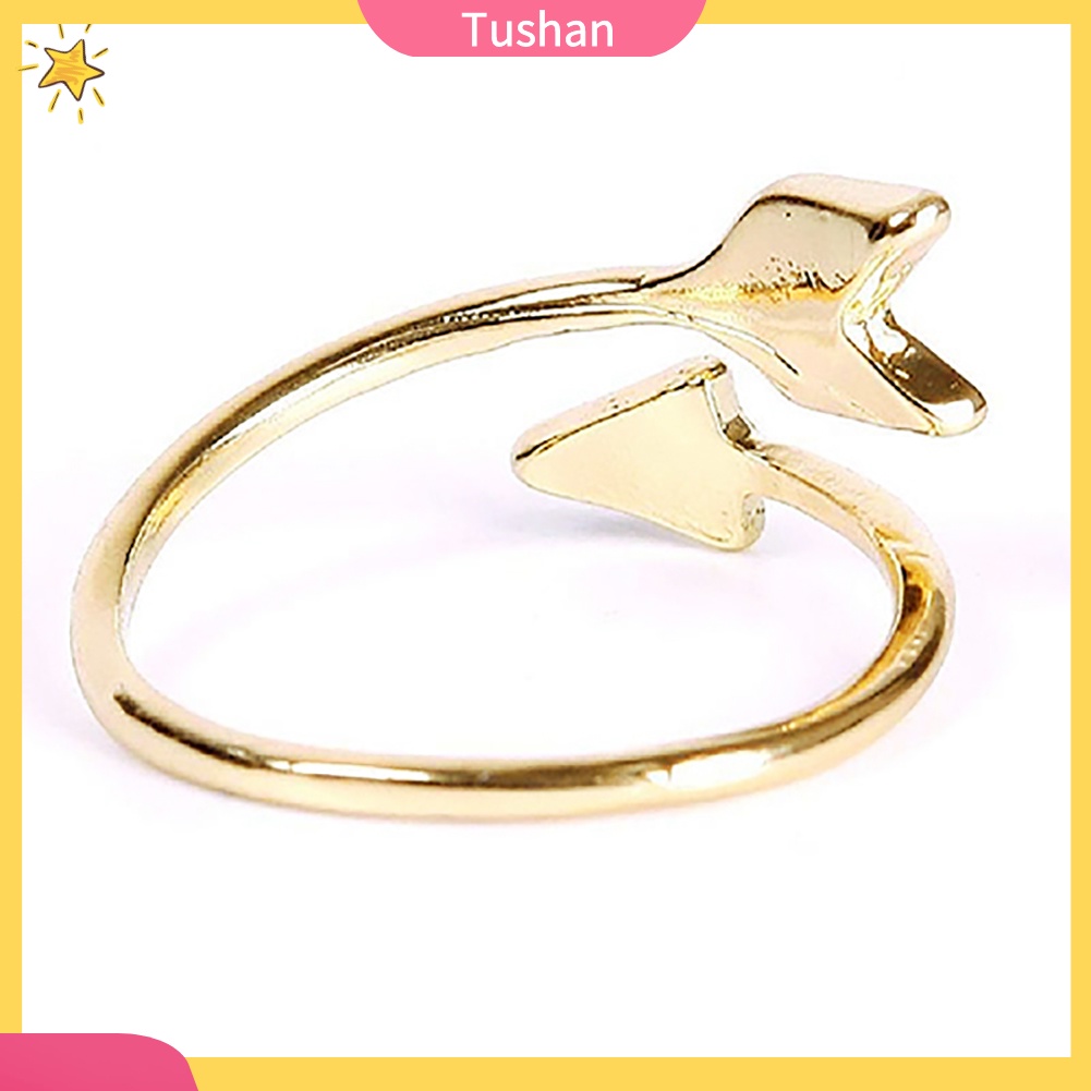 Nhẫn Hở Hình Mũi Tên Thời Trang Cho Nữ