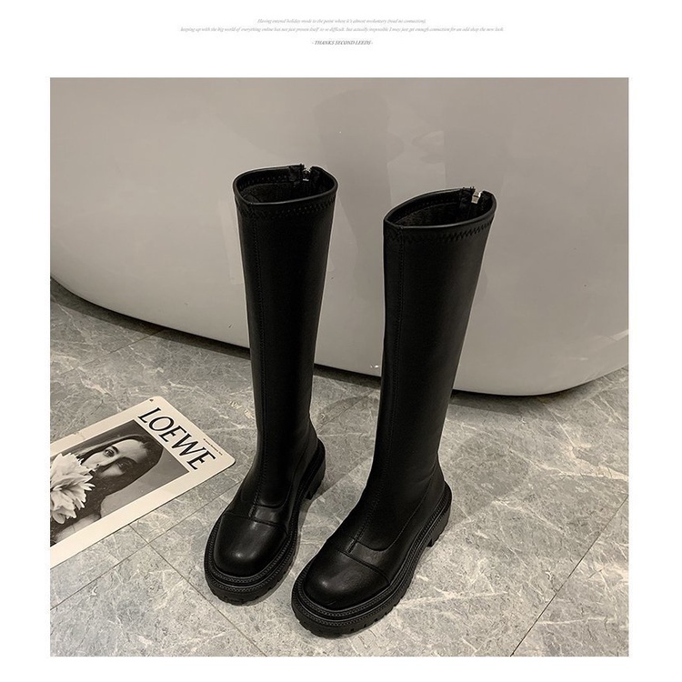 BOOT ĐÙI GỐI KHÓA  SAU ĐẾ ĐINH HÀNG LOẠI 1  FULL BOX QUẢNG CHÂU