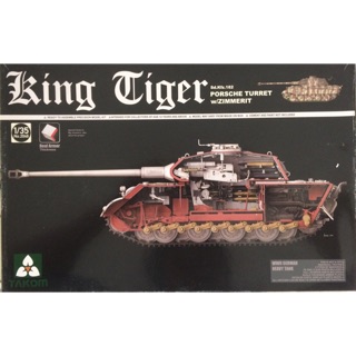 Mô hình xe tăng King Tiger -porscher 1/35 full nội thất