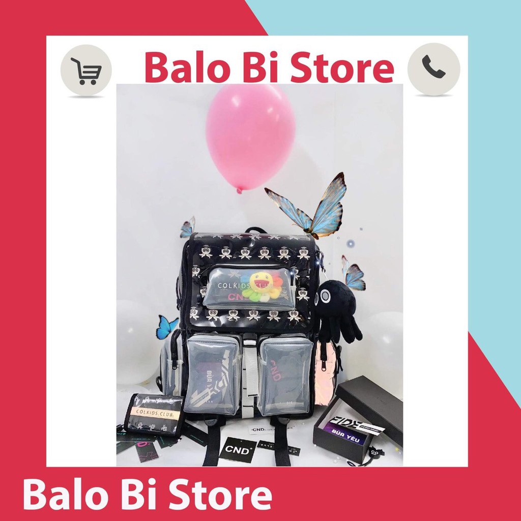 Balo colkids ss5 thời trang nam nữ đi học đi chơi  tặng tag full tag mới