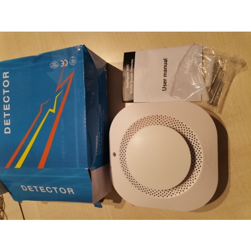 Tuya Thông Minh Khói Detector Cảm Biến Báo Động Cháy Nhà WiFi Không Dây Hệ Thống An Ninh