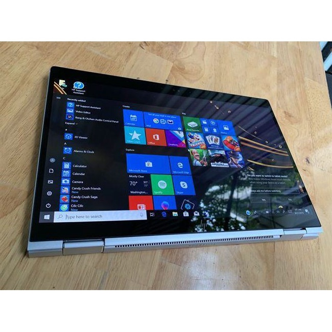Laptop HP 1030 G3 Core i5 - 8250u, 8G, SSD 256G, Full HD IPS, Touch 360*, Finger, Face ID, 13.3in | BigBuy360 - bigbuy360.vn