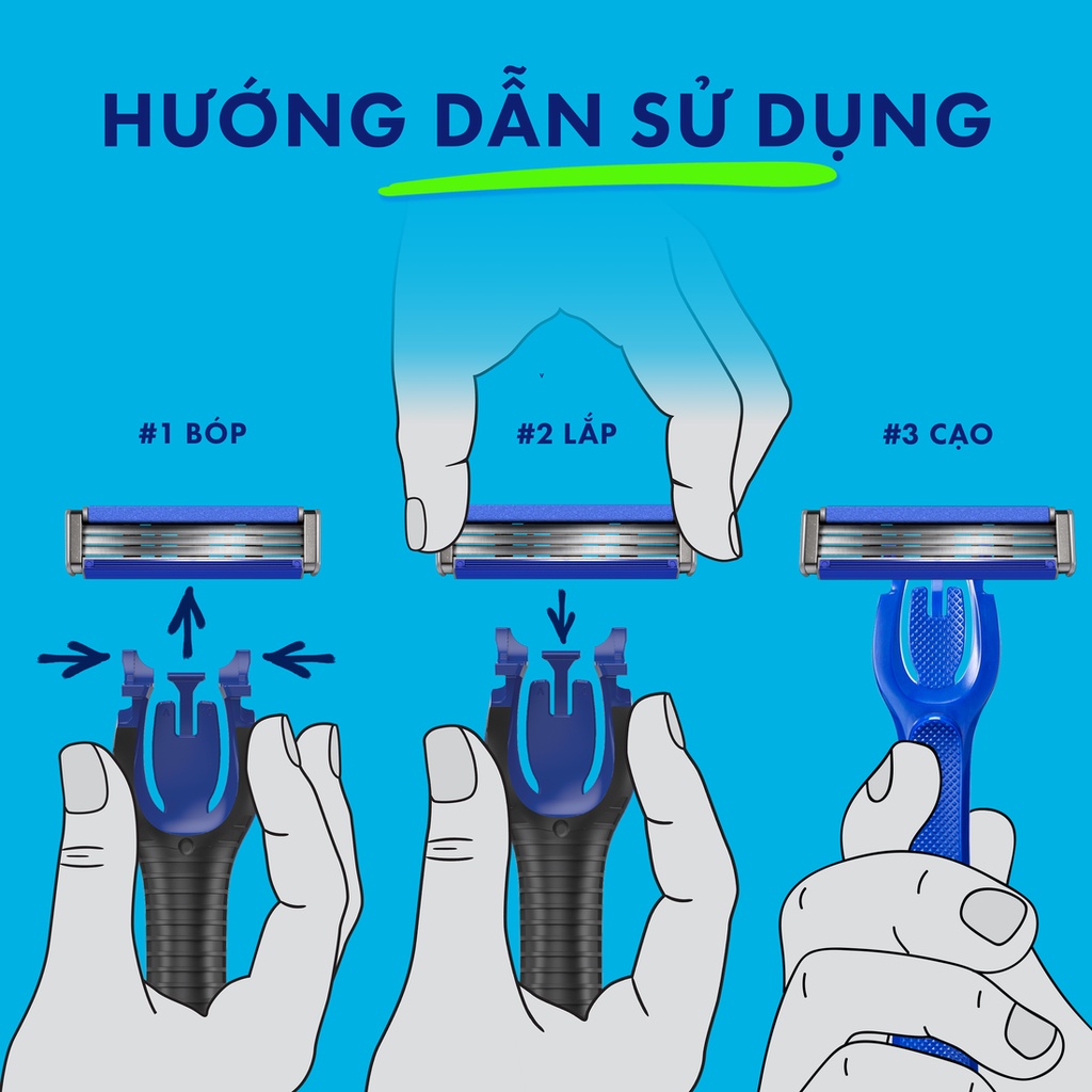 Hộp 5 Đầu Dao Cạo Thay Thế GILLETTE Flexi Vibe