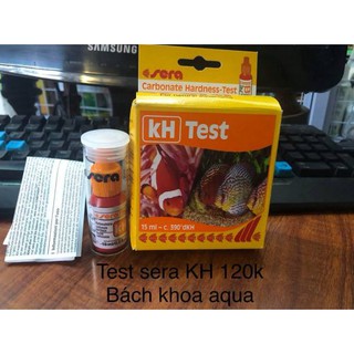Kiểm tra nồng độ TEST KH – SERA