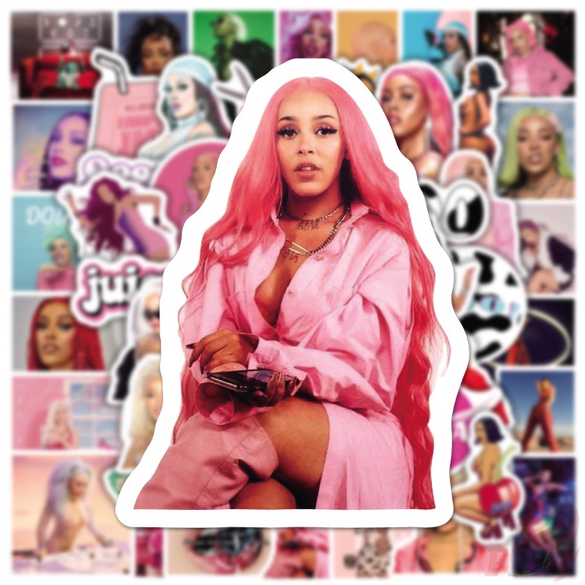 50Pcs/Set ❉ Doja Cat Series 01 Stickers ❉ POP Singer Amala Ratna Zandile Dlamini DIY Fashion Waterproof Decals Stickers