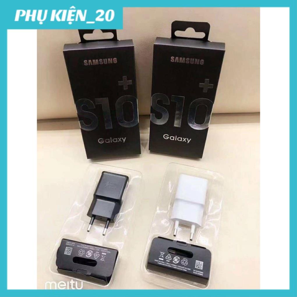 (SALE) Bộ sạc Samsung S10 Type C, Bộ sạc nhanh Samsung S10 - Hỗ Trợ Sạc Nhanh 15W cho S8/S9/Note8/Note9/Note10/S10