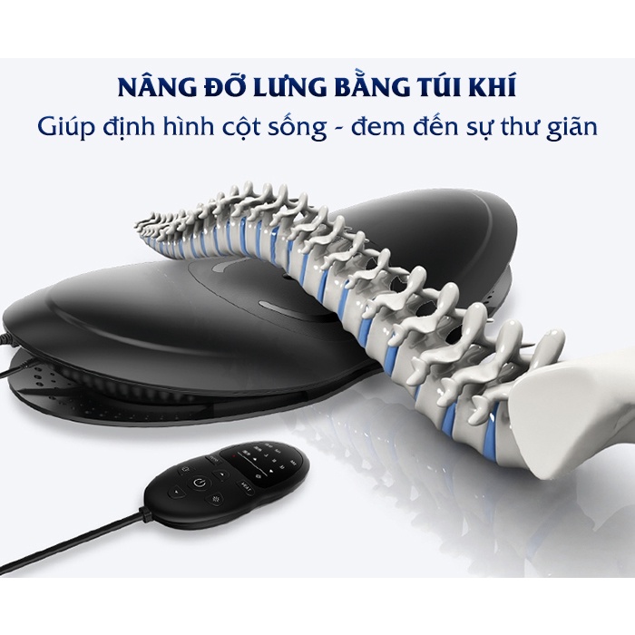 [Hàng mới về] Máy massage thắt lưng và kéo giãn cột sống lưng 5in1 Lumbar Massager