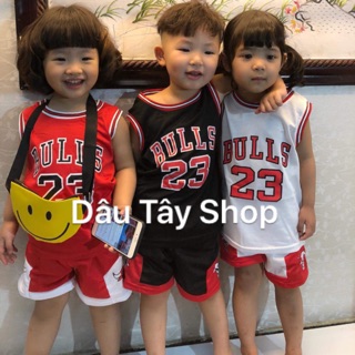 Bộ quần áo bóng rổ cho bé 1-6y