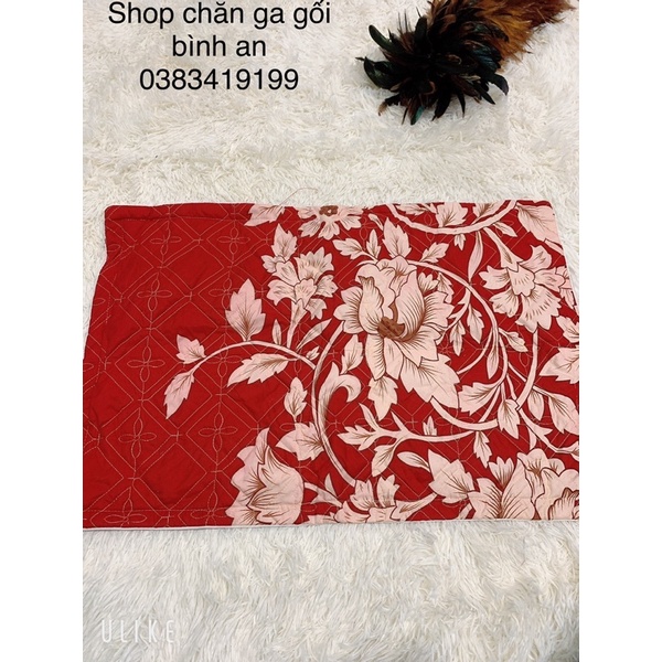 VỎ GỐI COTTON TRẦN BÔNG, CHẤT LIỆU COTTON POLY THOÁNG MÁT