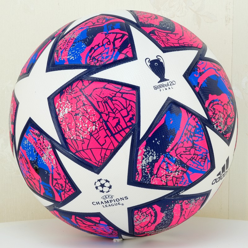 BÓNG ĐÁ UEFA CHAMPIONS LEAGUE 2019 ĐỦ MÀU SIZE SỐ 5 ( BÓNG ĐÚC ) Tặng kim bơm