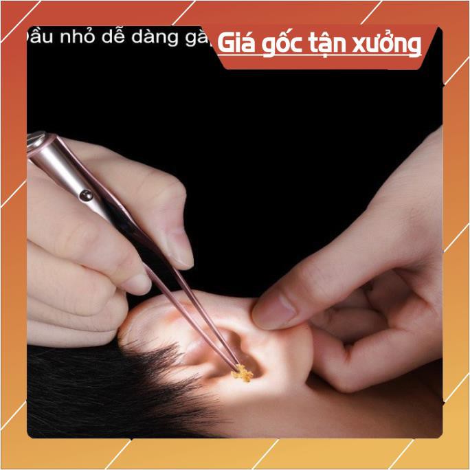 BỘ DỤNG CỤ GẮP RÁY TAI THÔNG MINH CÓ ĐÈN