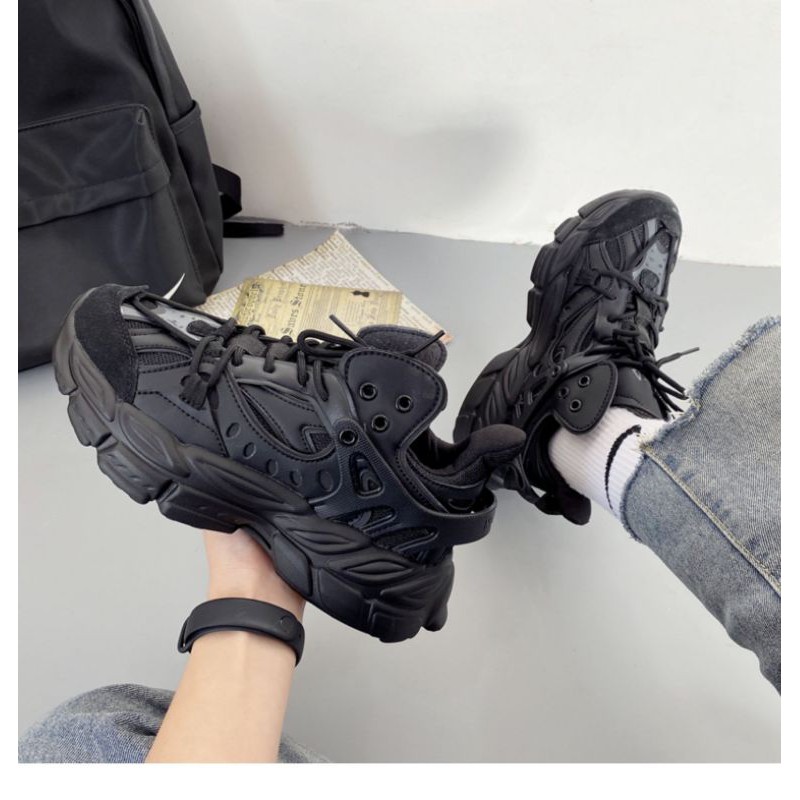 (SẴN) Giày sneaker unisex A20 đế cao 5cm