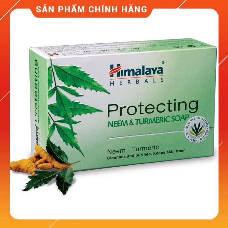 Xà phòng làm sạch mụn lưng Himalaya Neem Soap 75g