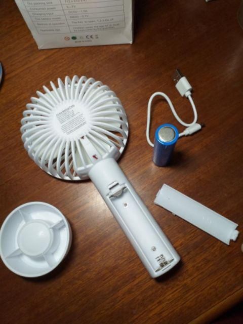 QUẠT CẦM TAY MINI TÍCH ĐIỆN ( CAM KẾT HÀNG CHẤT LƯỢNG, GIÓ MẠNH) | BigBuy360 - bigbuy360.vn