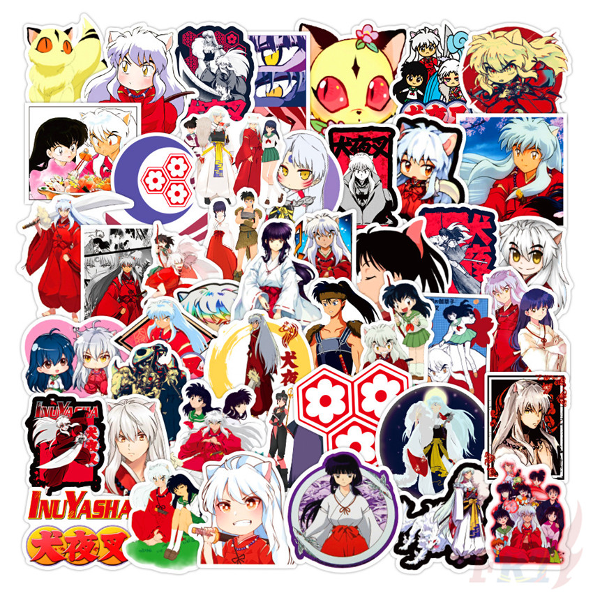 Inuyasha - Series 06 Anime Sesshoumaru Naraku Stickers 50Pcs/Set DIY Fashion ...