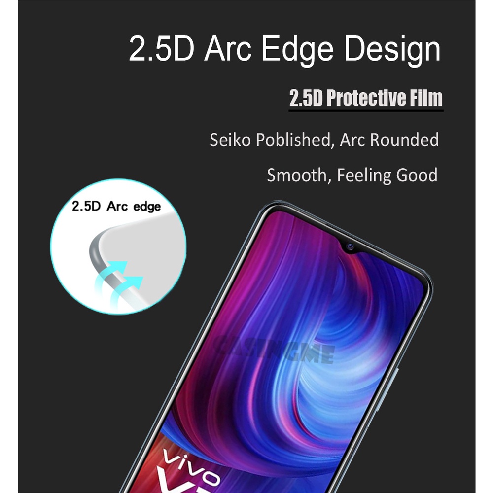 Kính cường lực bảo vệ toàn màn hình cho Vivo Y33s Y21 Y21s Y 33s 33 21 s VivoY33s VivoY21s VivoY21