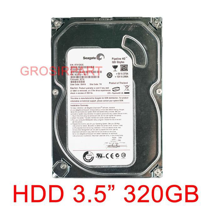 Ổ Cứng Hdd 3.5 Inch / Inch 320 Gb - Hdd 3.5 " | BigBuy360 - bigbuy360.vn