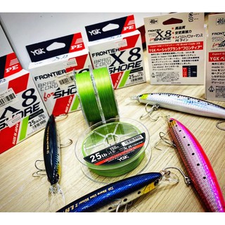 DÂY DÙ DÂY PE YGK FRONTIER BRAID CORD X8 FOR SHORE CUỘN 150M