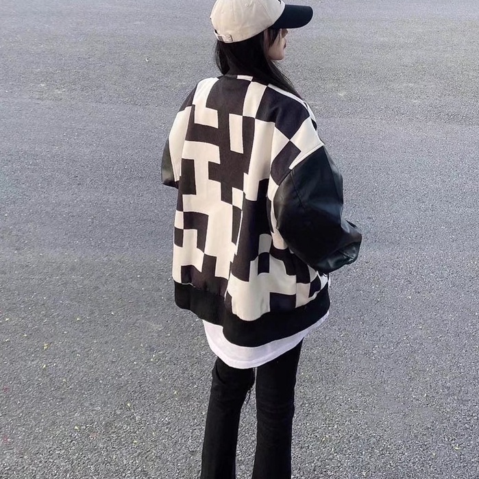 Áo Khoác Bomber Thêu Họa Tiết Thời Trang Dành Cho Nam