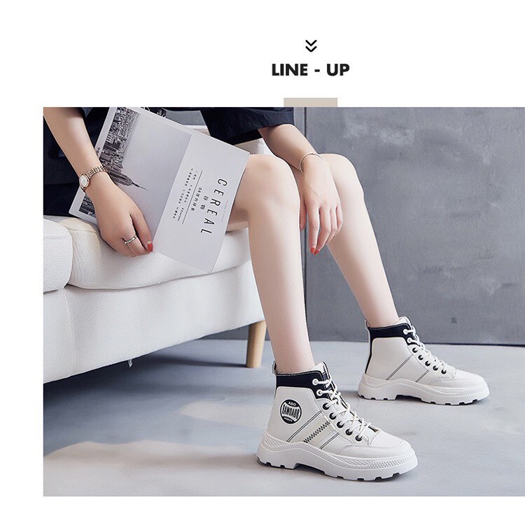 Boots nữ Martin ABO Độn đế cổ cao BN-ABO | BigBuy360 - bigbuy360.vn