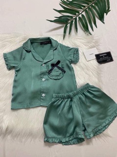 Sét bộ satin lụa cho bé