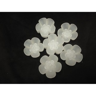 Bộ 20 khuôn bánh bò nhựa hình hoa mai
