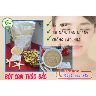 Bột Cam Thảo Trắng Da 100gr - Hàng Cao Cấp
