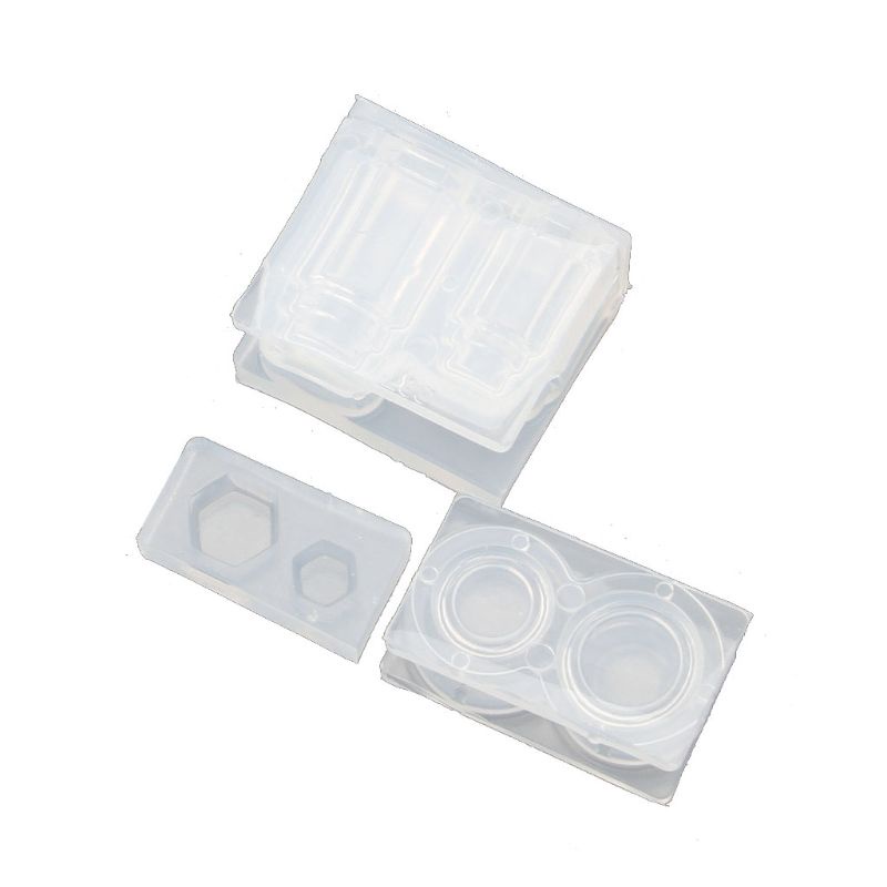 Sa Khuôn Silicon Làm Mặt Dây Chuyền / Bông Tai Hình Hũ Cà Phê / Mật Ong Độc Đáo Diy