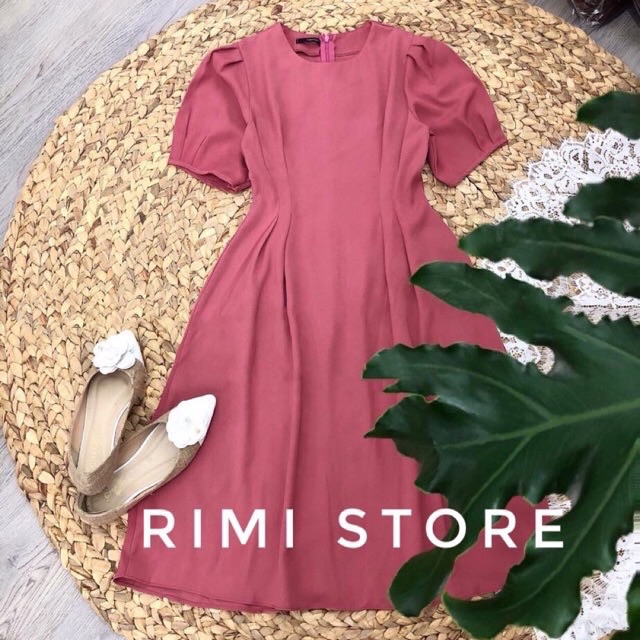 Đầm xoè hồng MH