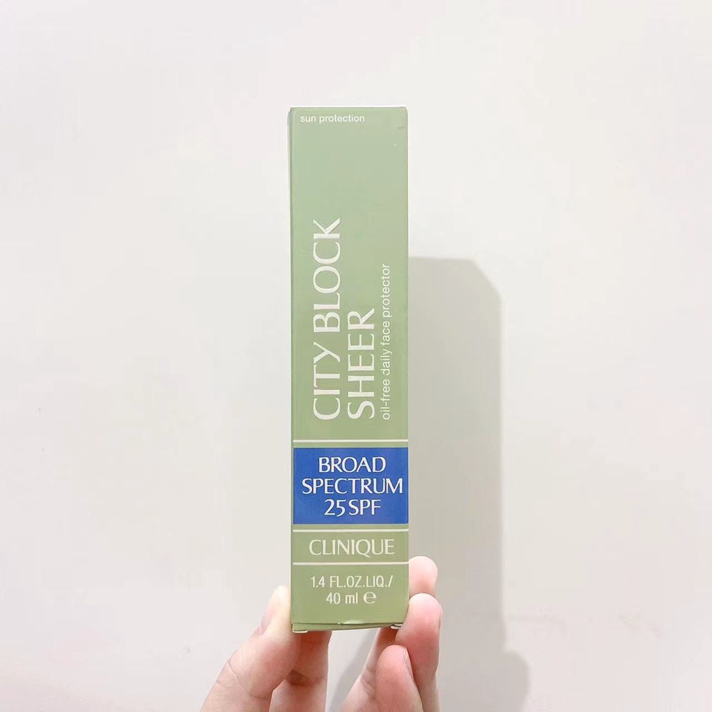 Kem Chống Nắng Clinique SPF25 Không Dầu Che Khuyết Điểm 40ml