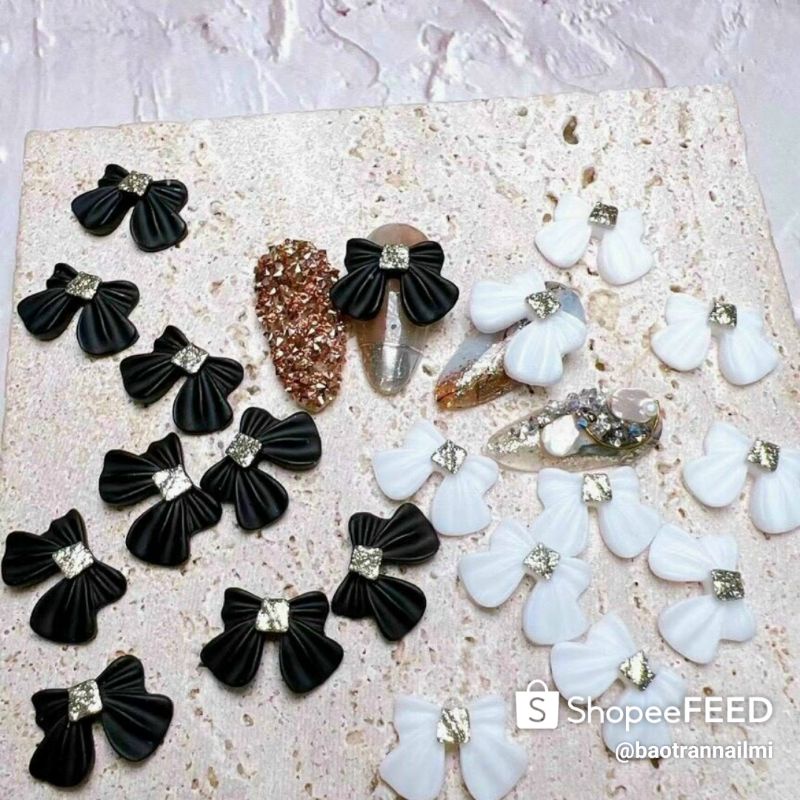 Charm hoạt hình trang trí móng nail