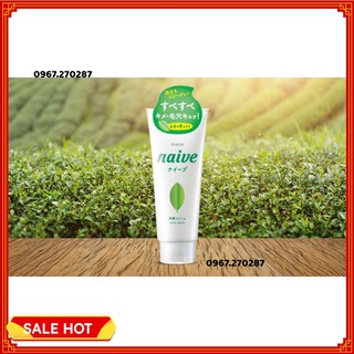 Sữa rửa mặt kèm tẩy trang đào, chanh Naive 200g
