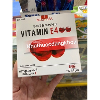 Viên uống đẹp da vitamin e đỏ