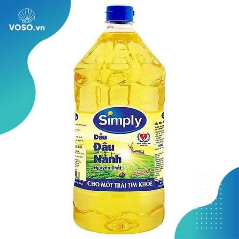 Dầu đậu nành Simply 2L