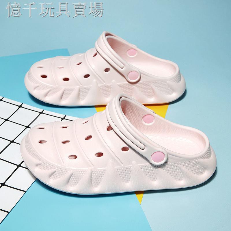 Crocs Giày Sandal Đế Dày Tăng Chiều Cao Thời Trang Dành Cho Nam 2021