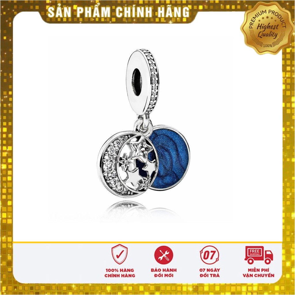 Charm bạc Pan chuẩn bạc S925 ALE Cao Cấp - Charm Bạc S925 ALE thích hợp để mix cho vòng bạc Pan - Mã sản phẩm DNJ109