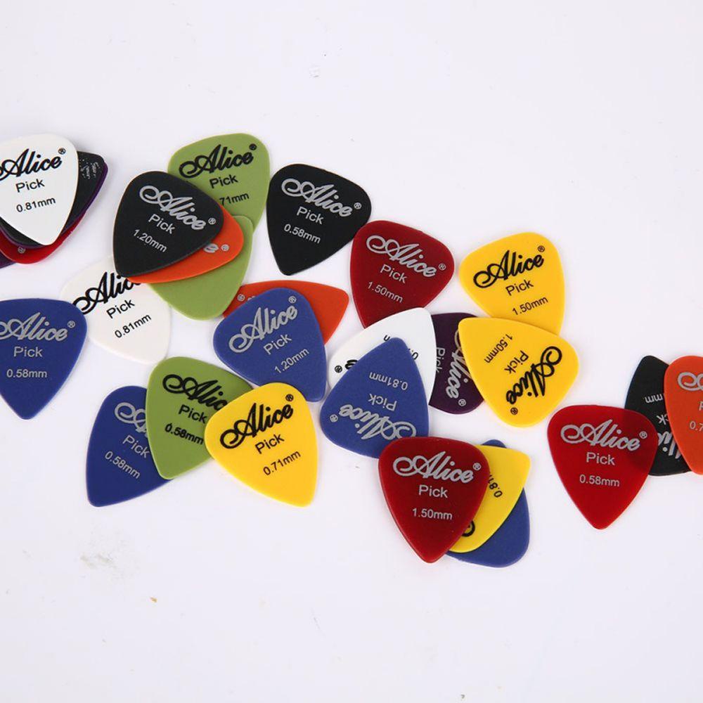 1 Hộp Gảy Đàn Guitar Bass ABS Nhẹ 0.58-1.5 mm AARON1