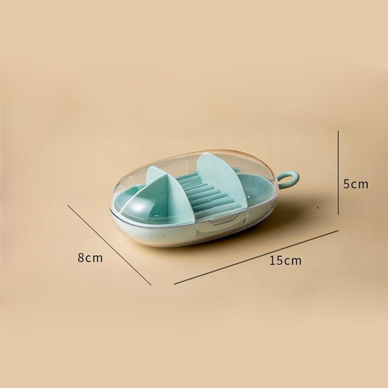 Hộp Đựng Trang Sức Mini Trong Suốt Tiện Dụng Mang Đi Du Lịch