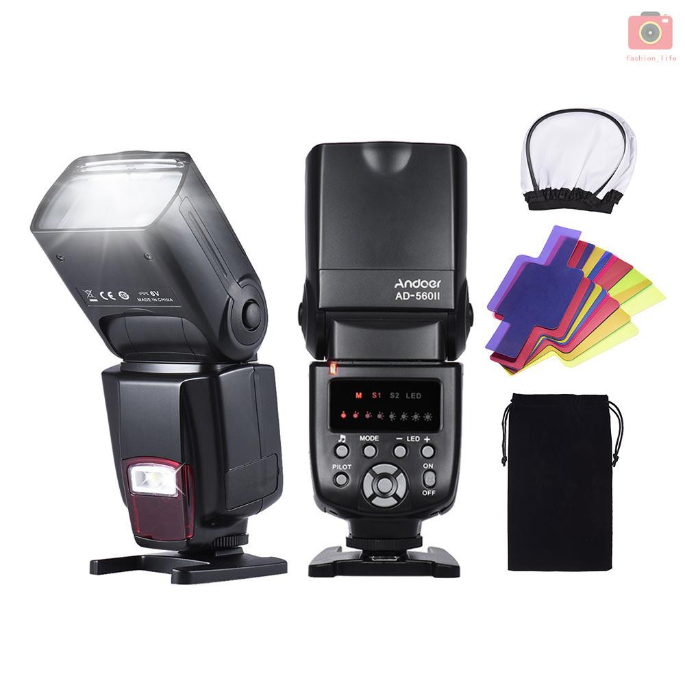 Đèn Flash Máy Ảnh Andoer Ad-560Ii Pro Gn50 W/Pentax Nikon