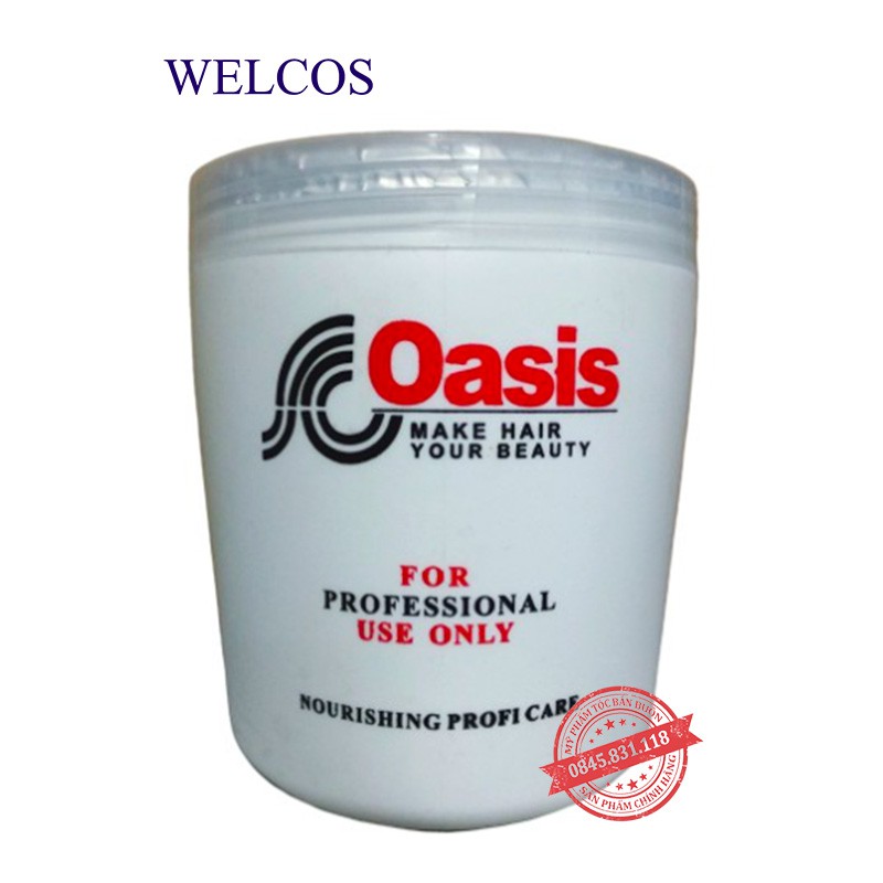 Kem ủ tóc tóc siêu mềm mượt OASIS 1000ML Hàng loại 1 CT77