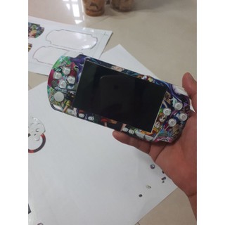 Miếng dán trang trí máy game psp 3000 - psp 2000