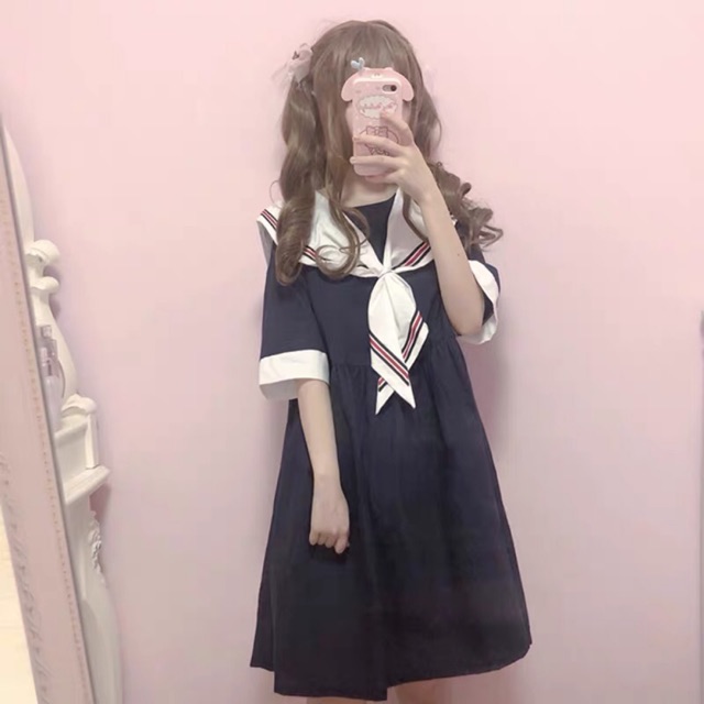 Váy thuỷ thủ nữ đáng yêu