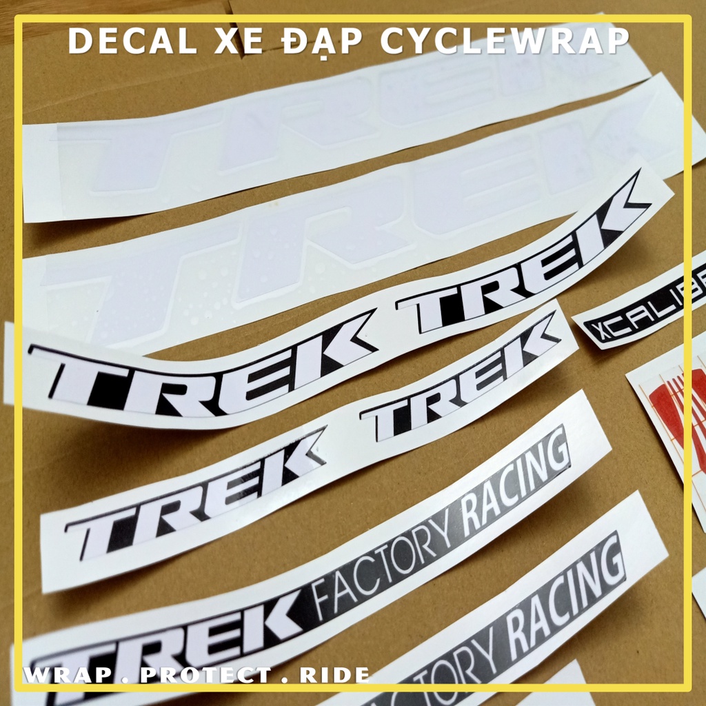Tem decal dán sườn xe đạp TREK X-CALIBER 7 2021 | Frame decal