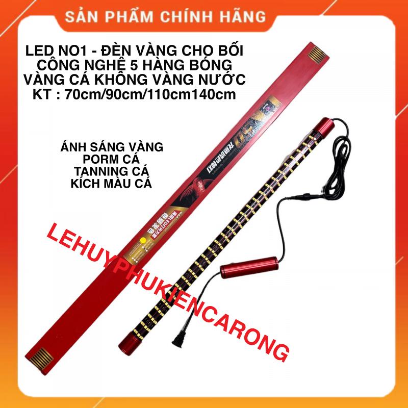 Đèn LED NO1 BELOS 5D - Đèn Vàng - Trắng - Đỏ Huyết 5 hàng bóng 70cm 88cm 110cm 139cm