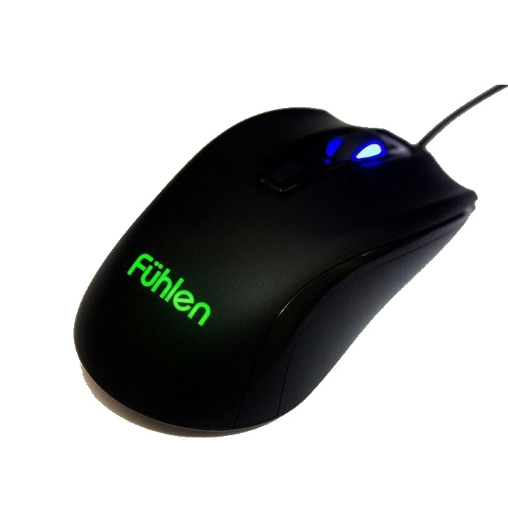 Chuột máy tính có dây, chuột gaming giá rẻ Fuhlen X102S (USB/đen) DPI 800/1200/1600/2400