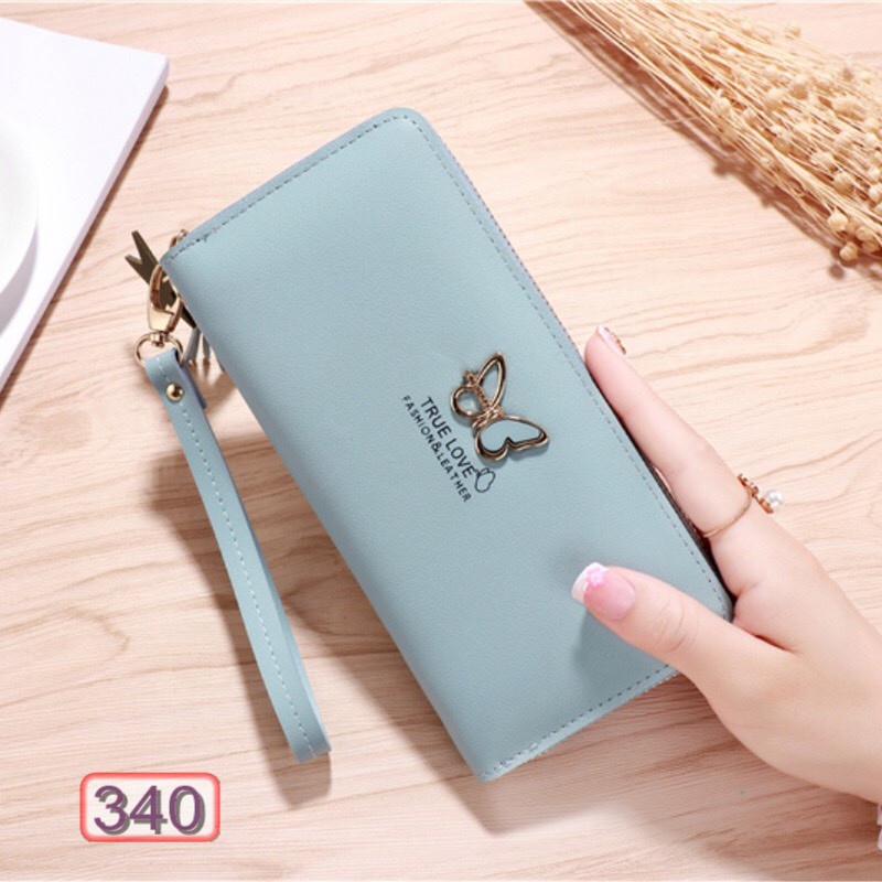 Ví Dài Nữ Khóa Kéo Forever Young Cánh Bướm 340 Dễ Thương Siêu Hot - Hazo